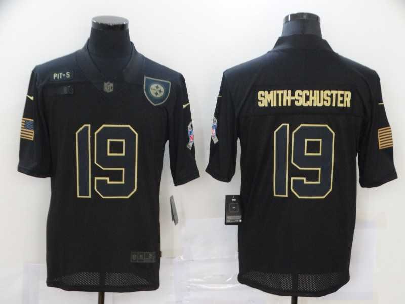 Nike Steelers 19 JuJu Smith Schuster Black 2020 Salute To Service Limited Jersey,We sell and wholesale Nike Steelers 19 JuJu Smith Schuster Black 2020 Salute To Service Limited Jersey on line form chian!